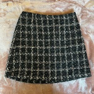 A&F Tweed Mini Skirt/Skort